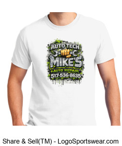 White large graffiti logo Design Zoom