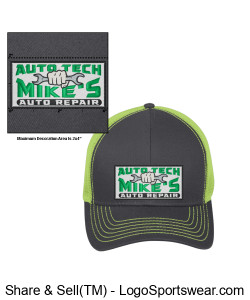 Black green snap back Design Zoom
