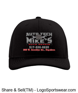 Black ATM hat Design Zoom