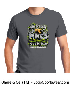 Gray front large logo Design Zoom