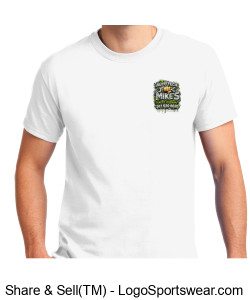 White front and back logo Design Zoom